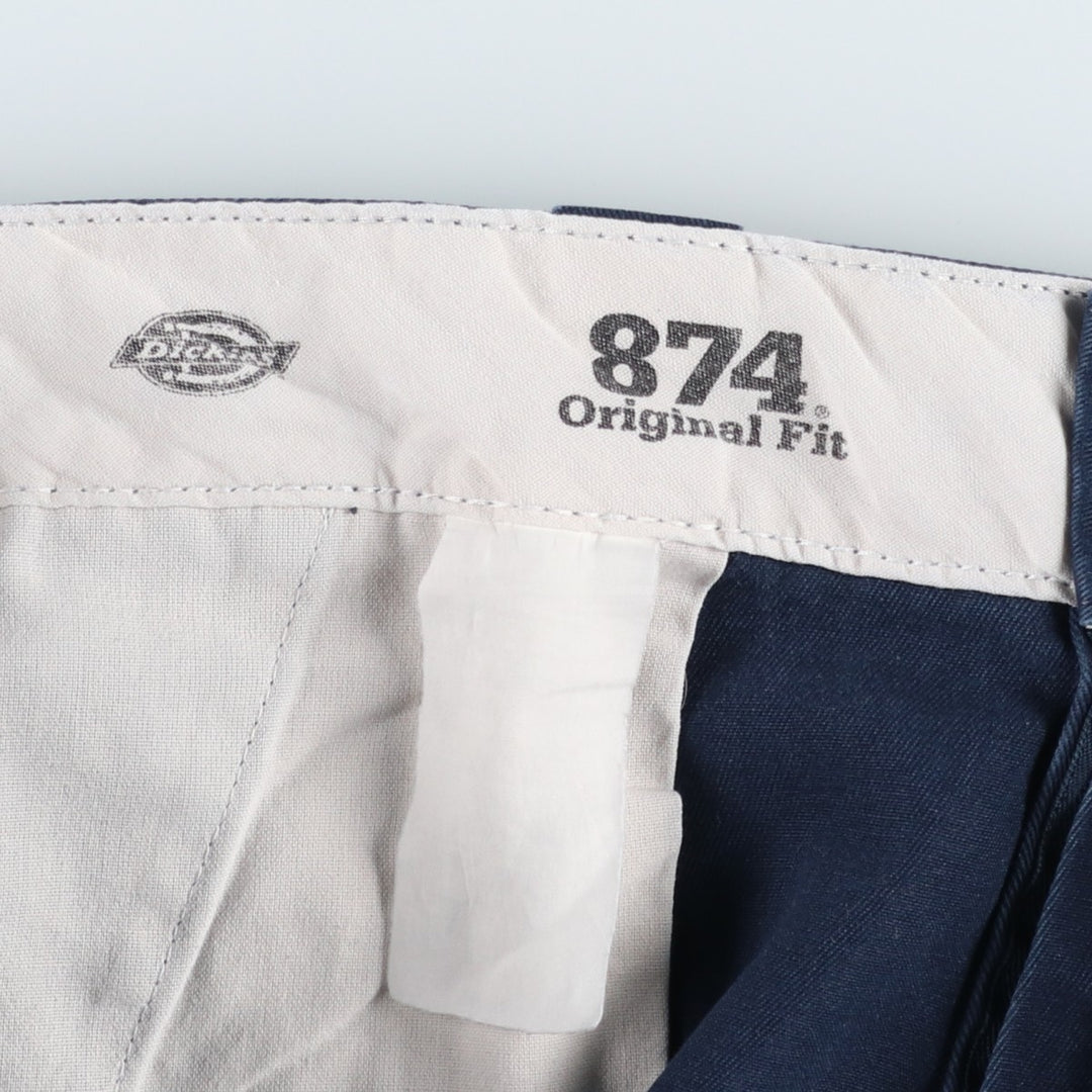 Dickies 874 Original Fit Work Pants for Men, W36 unclear navy blue type Vintage Second Hand