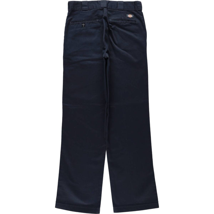 Dickies 874 Original Fit Work Pants for Men, W32 equivalent polyester navy blue type Vintage Second Hand