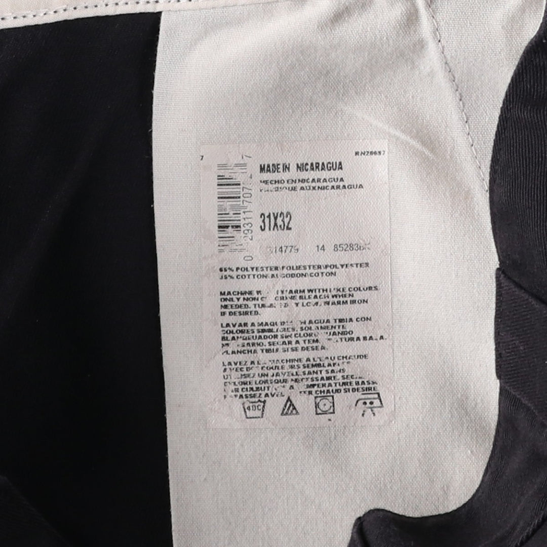 Dickies Double Knee Work Pants Men's W32 equivalent polyester black type Vintage Second Hand