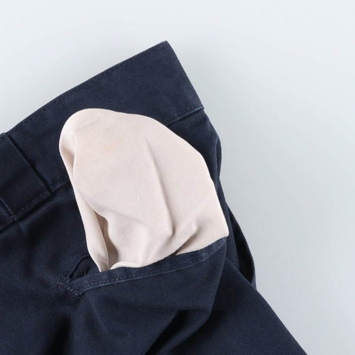 Dickies 874 Original Fit Work Pants for Men, W36 polyester navy blue type Vintage Second Hand