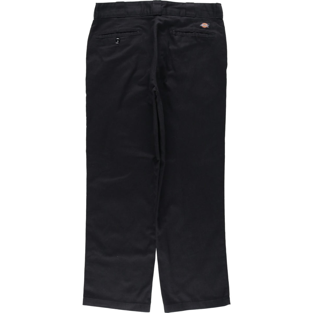 Dickies 874 Original Fit Work Pants, Men's, Size W34 polyester black type Vintage Second Hand
