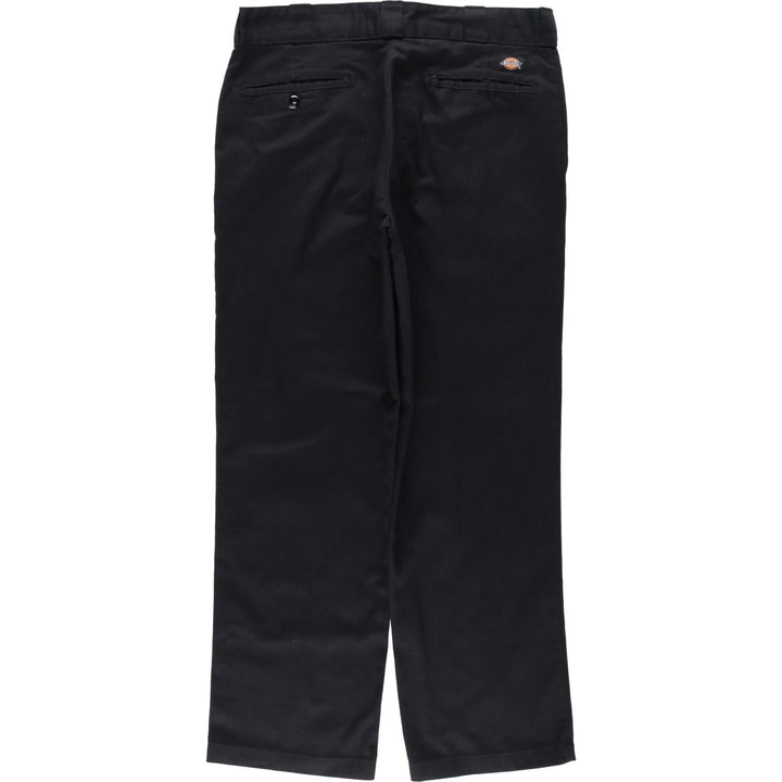 Dickies 874 Original Fit Work Pants, Men's, Size W34 polyester black type Vintage Second Hand