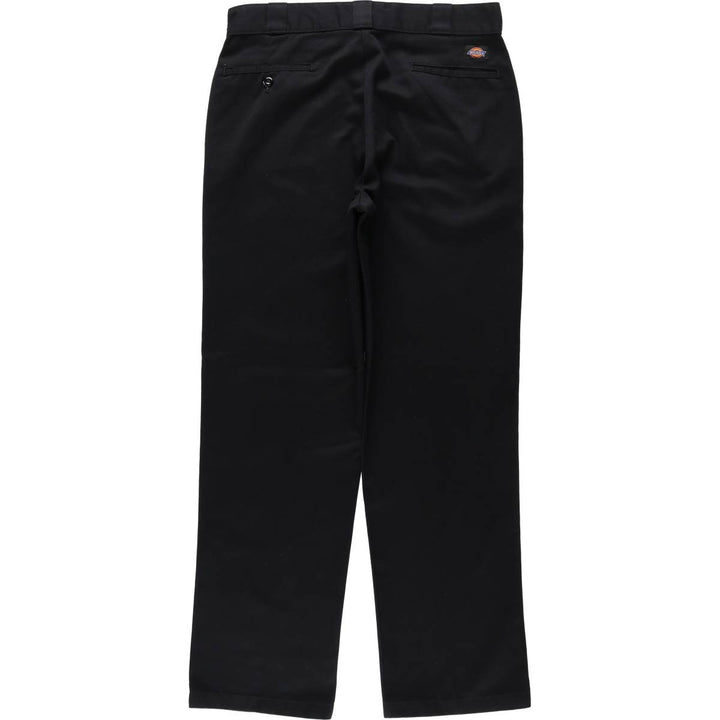 Dickies ORIGINAL FIT Work Pants, Men's W34 (approx.) polyester black type Vintage Second Hand