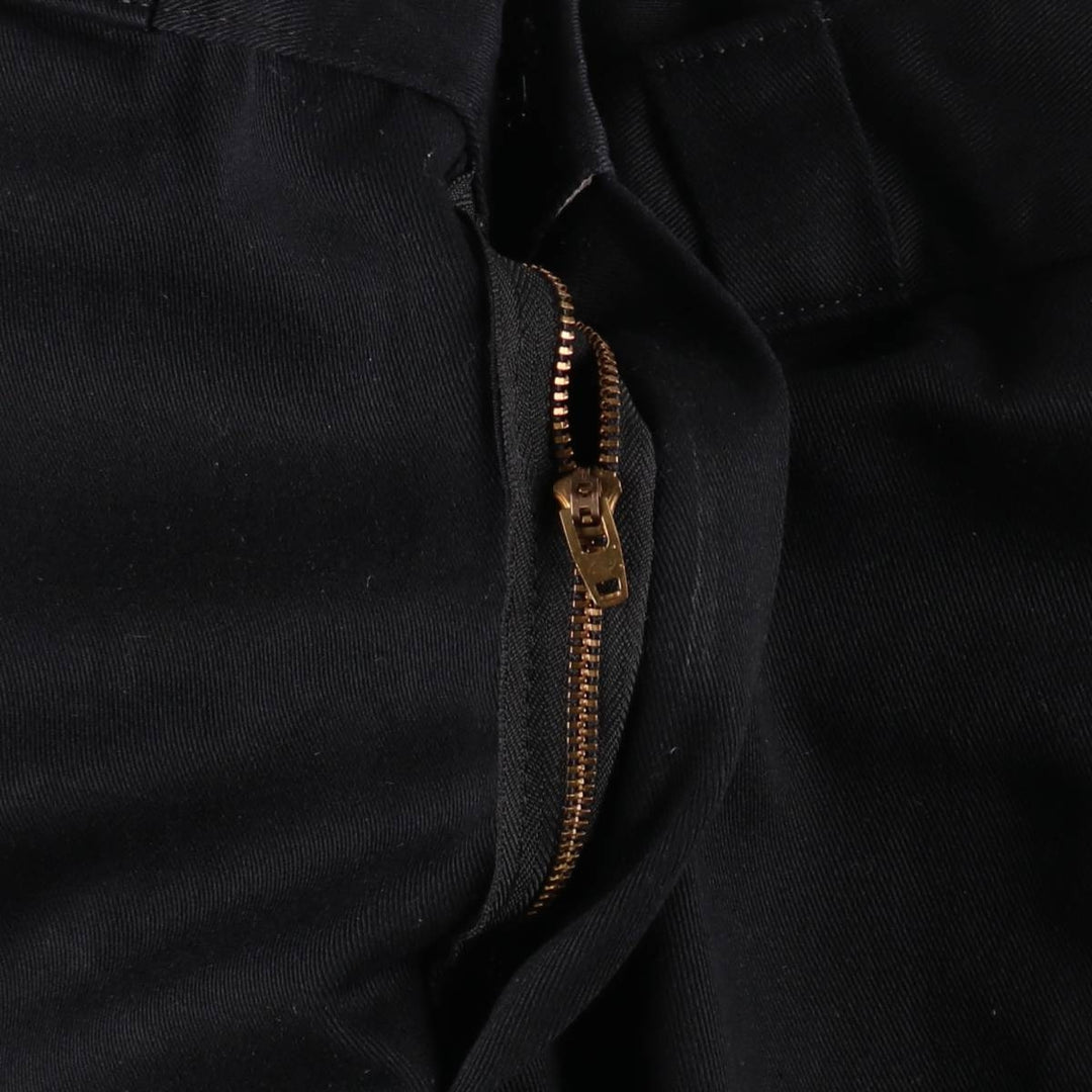 Dickies ORIGINAL FIT Work Pants, Men's W34 (approx.) polyester black type Vintage Second Hand