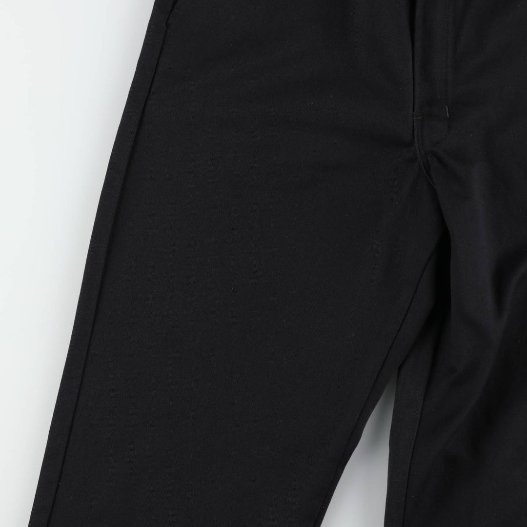 Dickies ORIGINAL FIT Work Pants, Men's W34 (approx.) polyester black type Vintage Second Hand