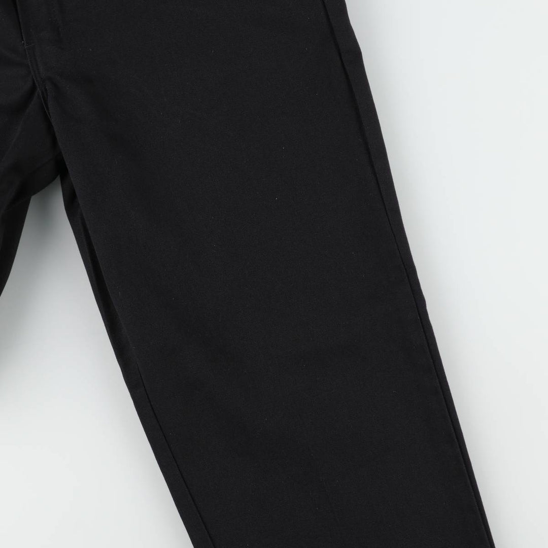 Dickies ORIGINAL FIT Work Pants, Men's W34 (approx.) polyester black type Vintage Second Hand