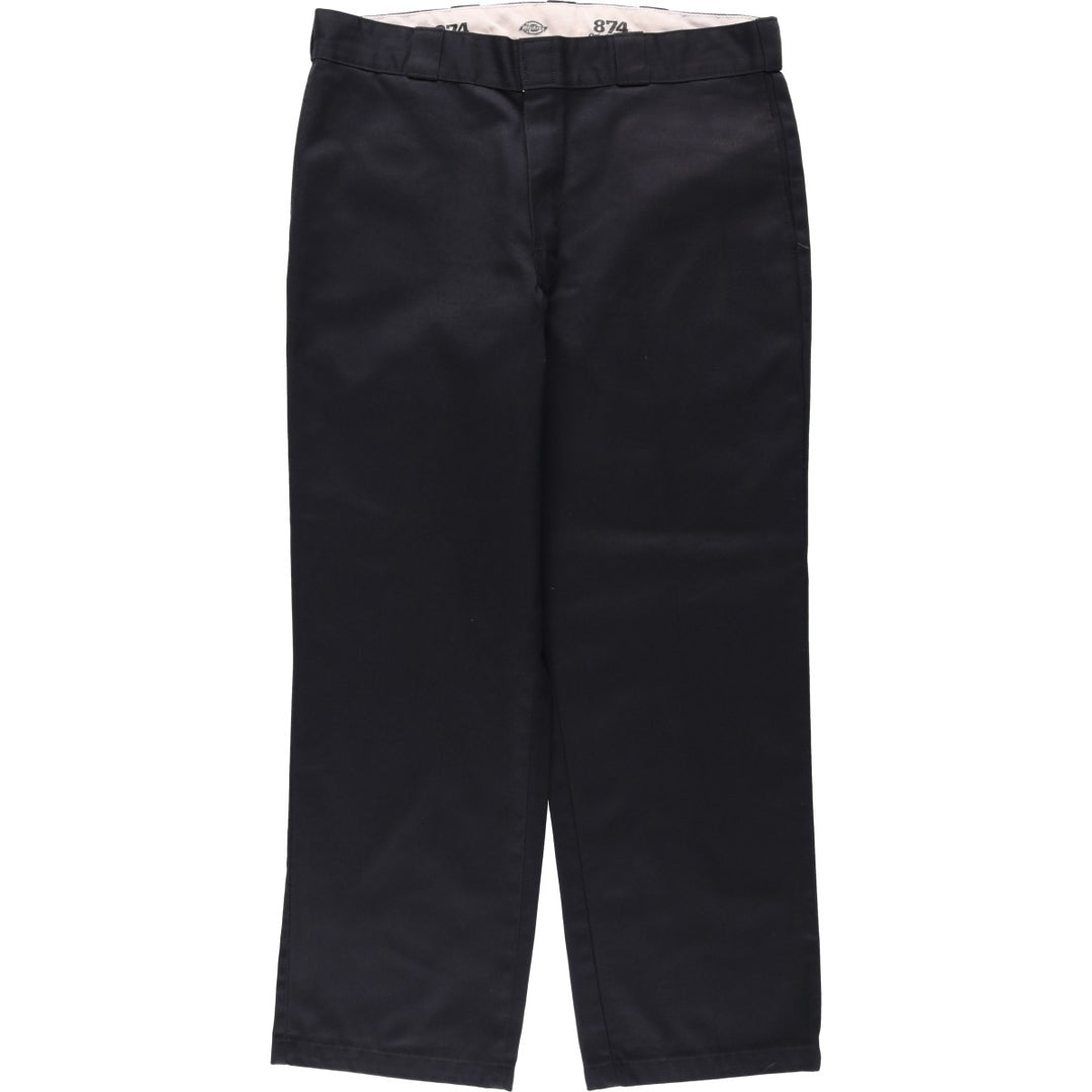 Dickies 874 Original Fit Work Pants for Men, W36 polyester black type Vintage Second Hand