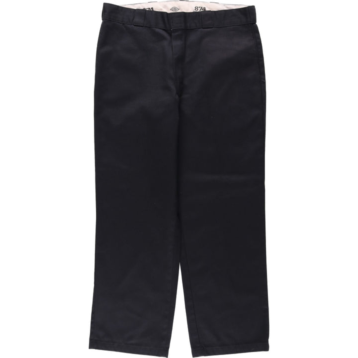 Dickies 874 Original Fit Work Pants for Men, W36 polyester black type Vintage Second Hand