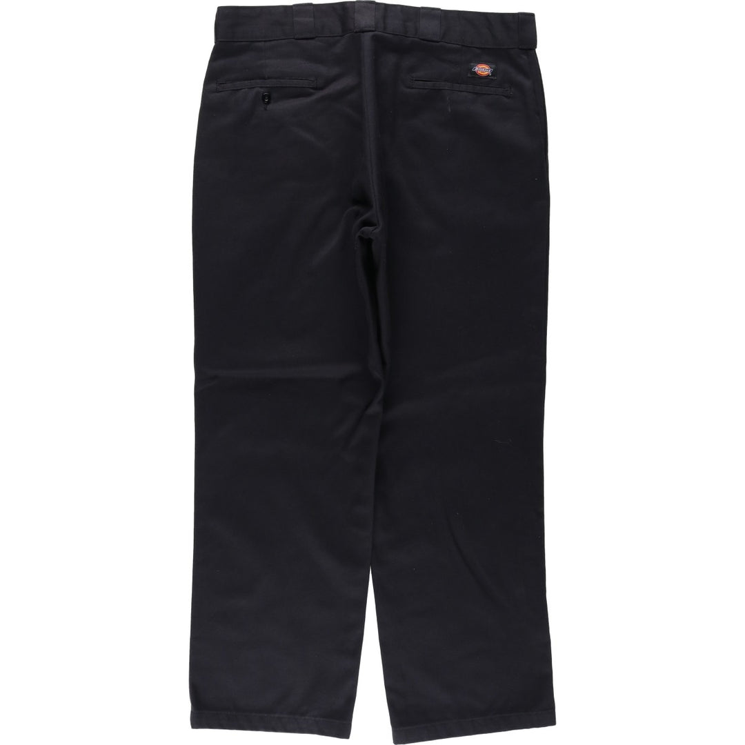 Dickies 874 Original Fit Work Pants for Men, W36 polyester black type Vintage Second Hand