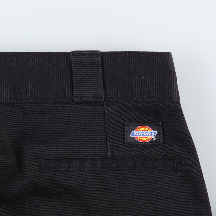 Dickies Work Pants Men's W34 polyester black type Vintage Second Hand