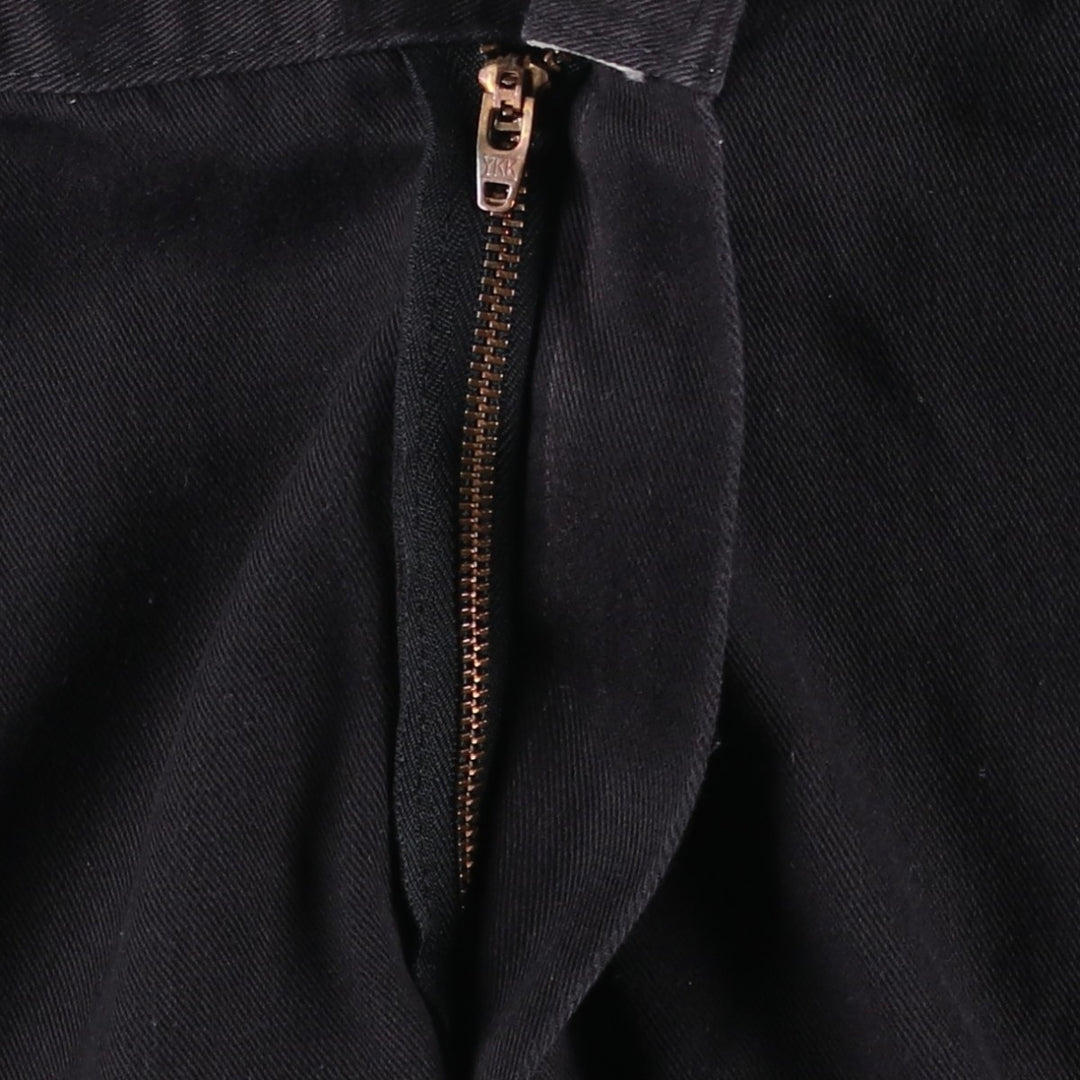 Dickies Work Pants Men's W34 polyester black type Vintage Second Hand