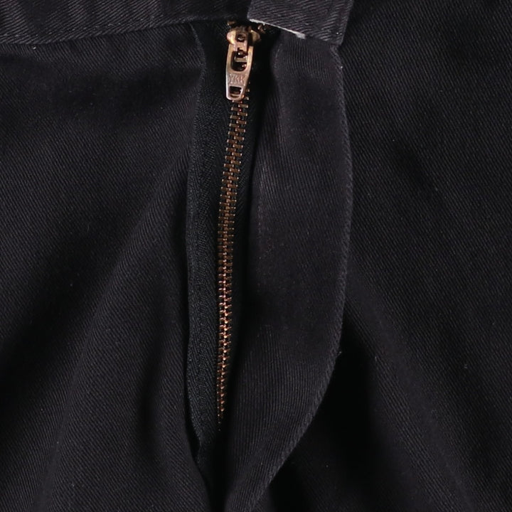 Dickies Work Pants Men's W34 polyester black type Vintage Second Hand