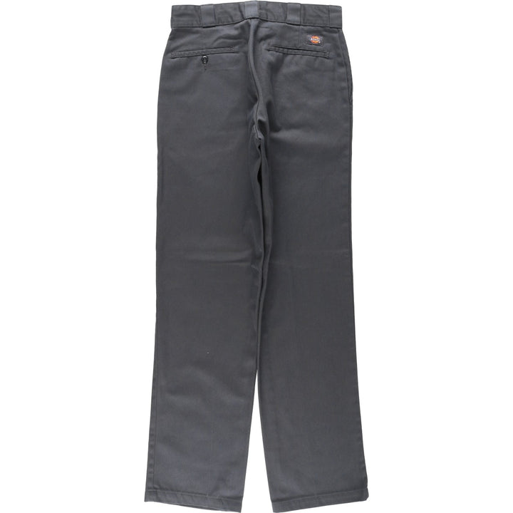 Dickies 874 Original Fit Men's W32 equivalent polyester gray type Vintage Second Hand