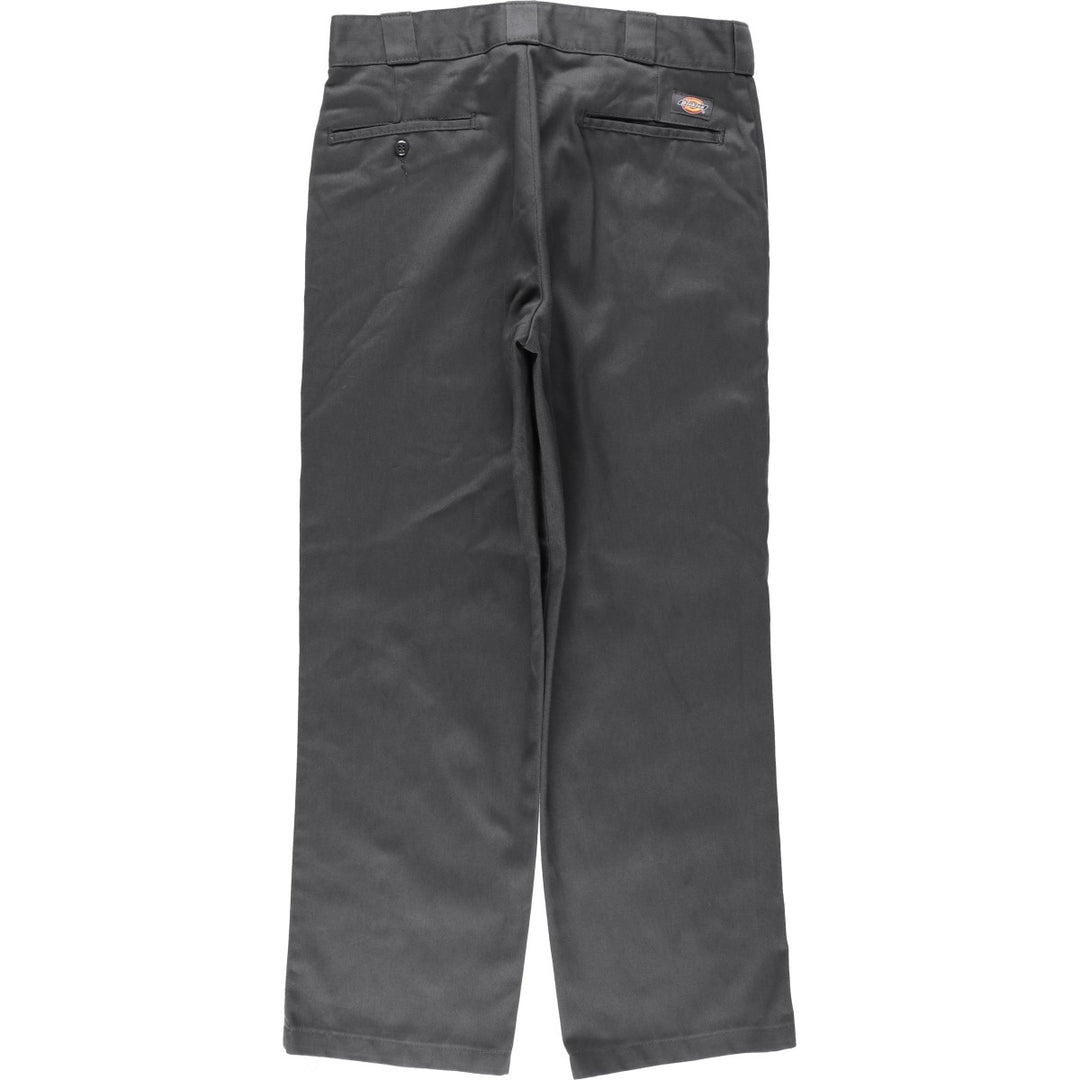Dickies 874 Original Fit Work Pants, Men's, Size W35 polyester gray type Vintage Second Hand