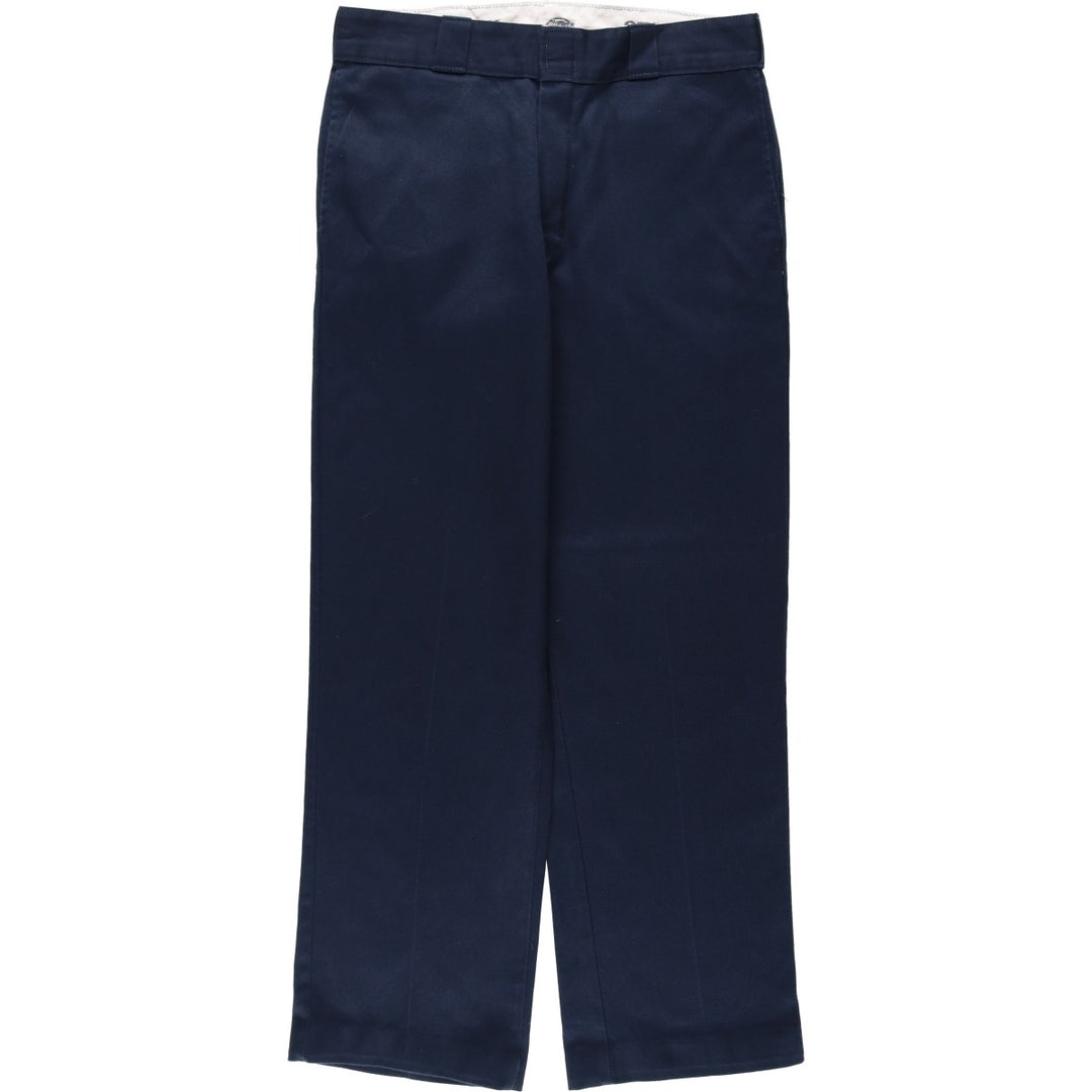 Dickies 874 Flex Original Fit Work Pants, Men's, Size W32 polyester navy blue type Vintage Second Hand