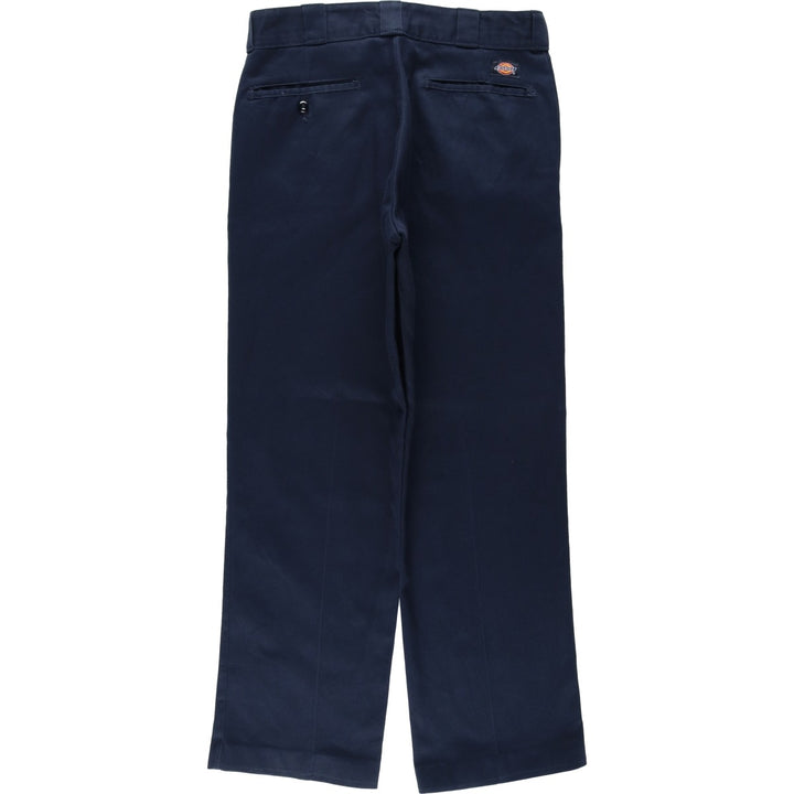 Dickies 874 Flex Original Fit Work Pants, Men's, Size W32 polyester navy blue type Vintage Second Hand
