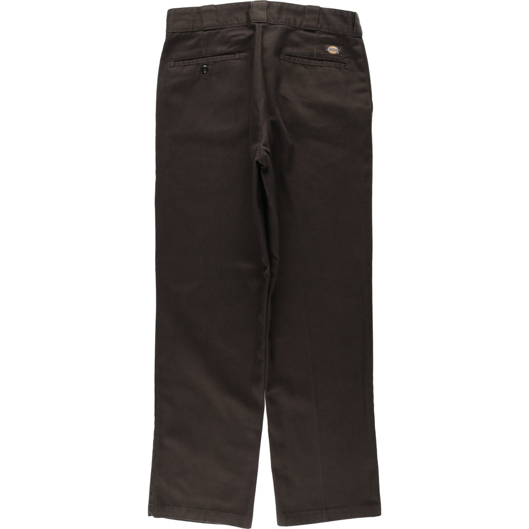 Dickies 874 Original Fit Work Pants, Men's, Size W34 polyester brown type Vintage Second Hand