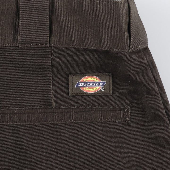 Dickies 874 Original Fit Work Pants, Men's, Size W34 polyester brown type Vintage Second Hand