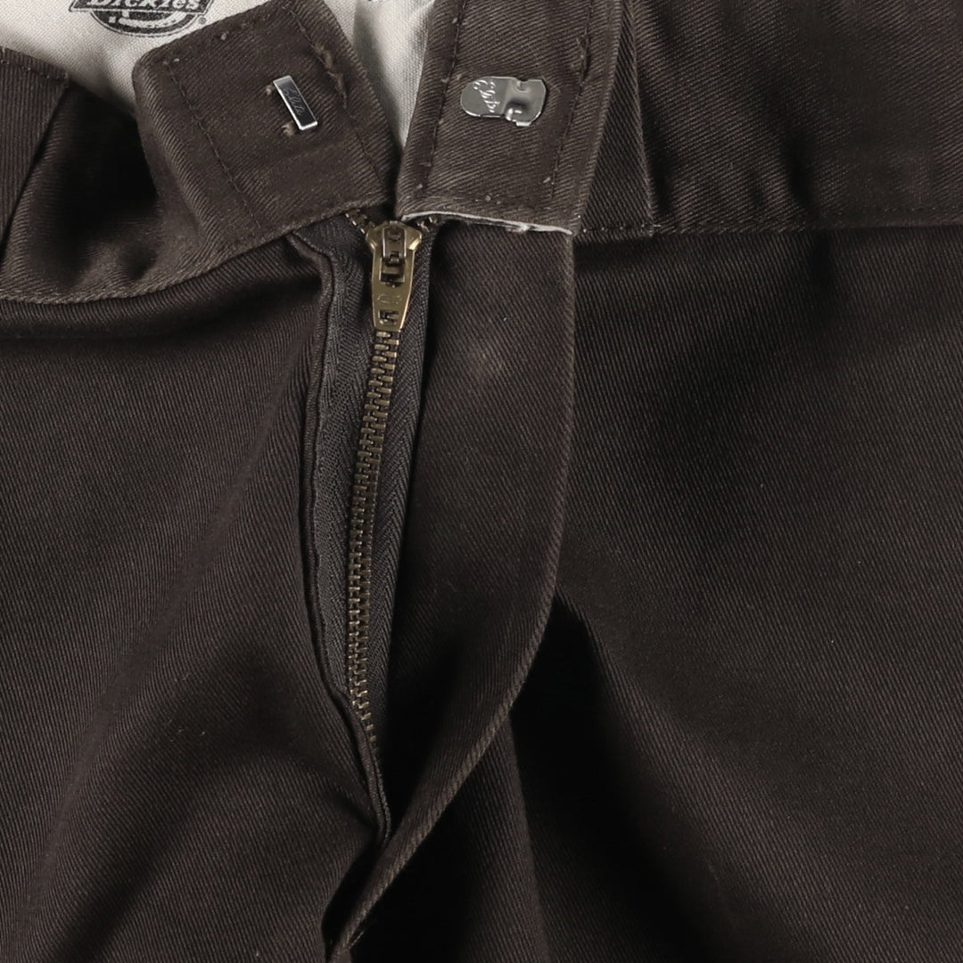 Dickies 874 Original Fit Work Pants, Men's, Size W34 polyester brown type Vintage Second Hand