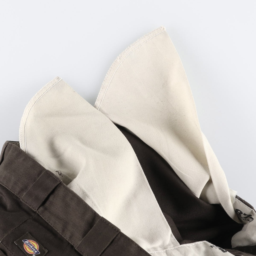 Dickies 874 Original Fit Work Pants, Men's, Size W34 polyester brown type Vintage Second Hand