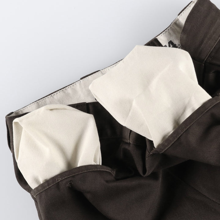 Dickies 874 Original Fit Work Pants, Men's, Size W34 polyester brown type Vintage Second Hand