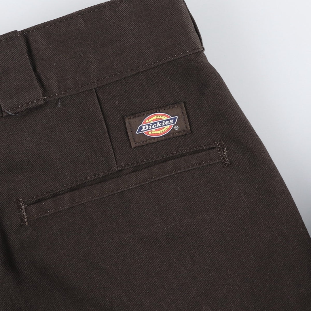 Dickies 874 Original Fit Work Pants for Men, W37 polyester brown type Vintage Second Hand
