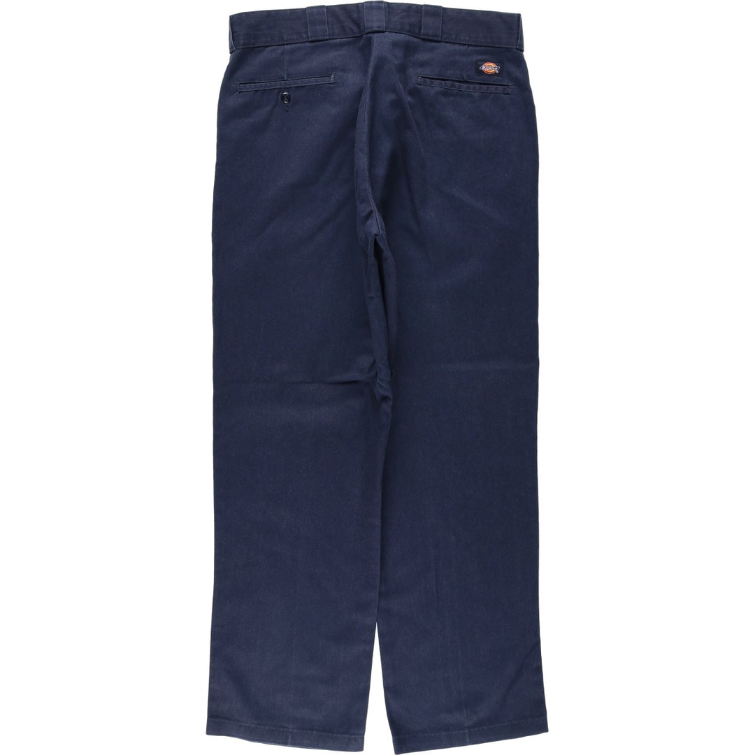 Dickies 874 Original Fit Work Pants for Men, W36 polyester navy blue type Vintage Second Hand