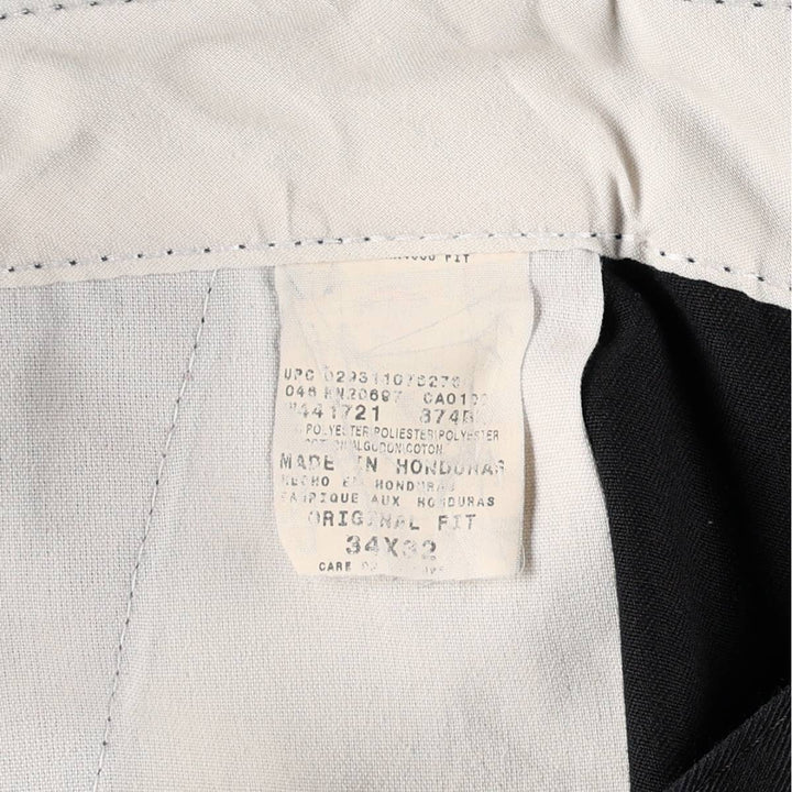 Dickies Original Fit Work Pants, Men's W33 (approx.) unclear black type Vintage Second Hand