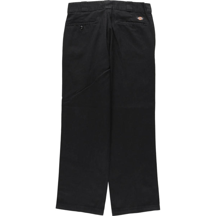 Dickies 874 FLEX ORIGINAL FIT Work Pants, Men's, Size 34 (approx.) polyester black type Vintage Second Hand