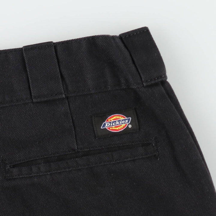 Dickies 874 FLEX ORIGINAL FIT Work Pants, Men's, Size 34 (approx.) polyester black type Vintage Second Hand
