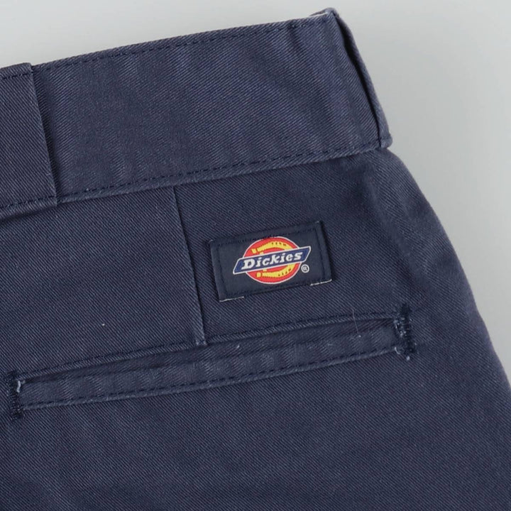 Dickies 874 Original Fit Work Pants for Men, W36 polyester Navy blue Vintage Second Hand