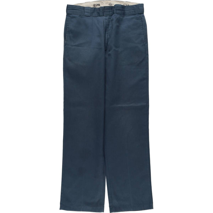 Dickies 874 Original Fit Work Pants, Men's, Size W33 unclear Navy blue Vintage Second Hand