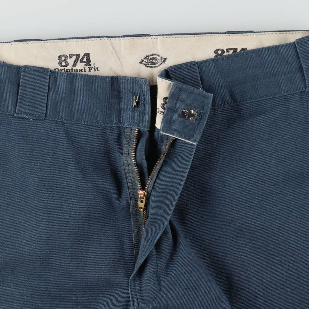 Dickies 874 Original Fit Work Pants, Men's, Size W33 unclear Navy blue Vintage Second Hand