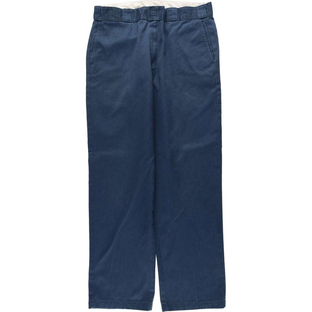 Dickies Work Pants Men's W36 unclear Navy blue Vintage Second Hand
