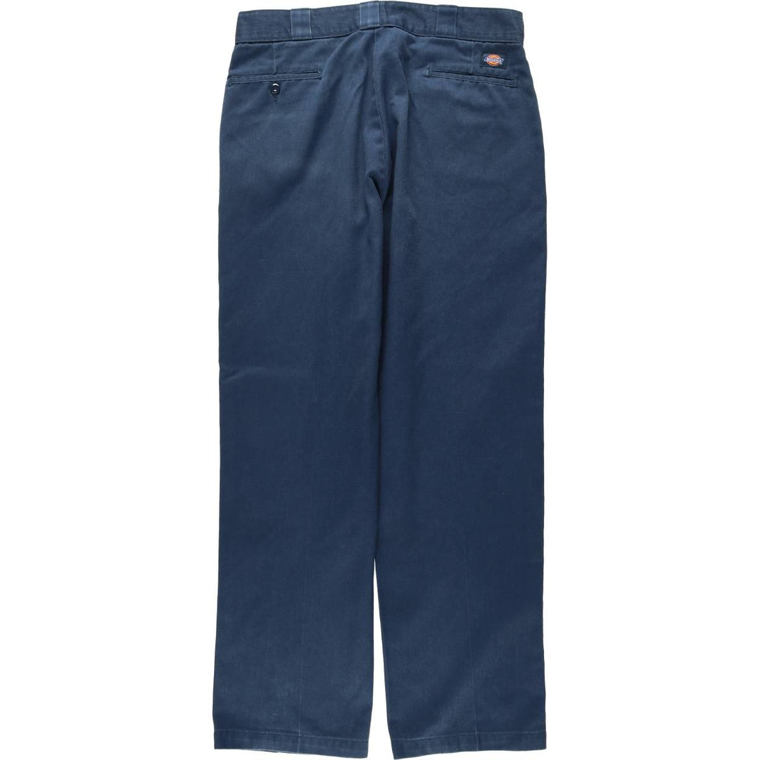 Dickies Work Pants Men's W36 unclear Navy blue Vintage Second Hand