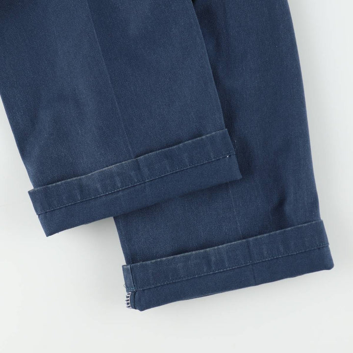 Dickies Work Pants Men's W36 unclear Navy blue Vintage Second Hand
