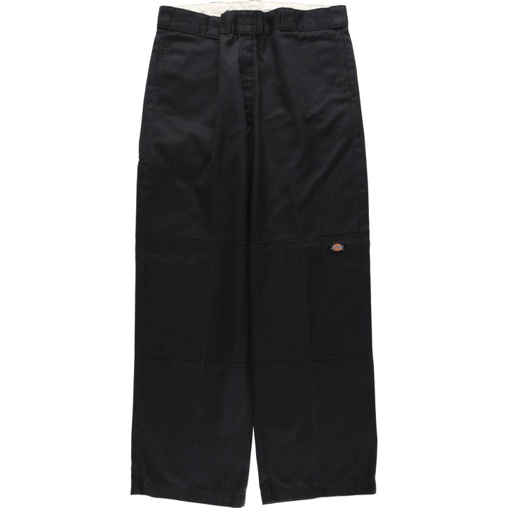 Dickies Loose Fit Work Pants, Men's, Size W37 polyester black type Vintage Second Hand
