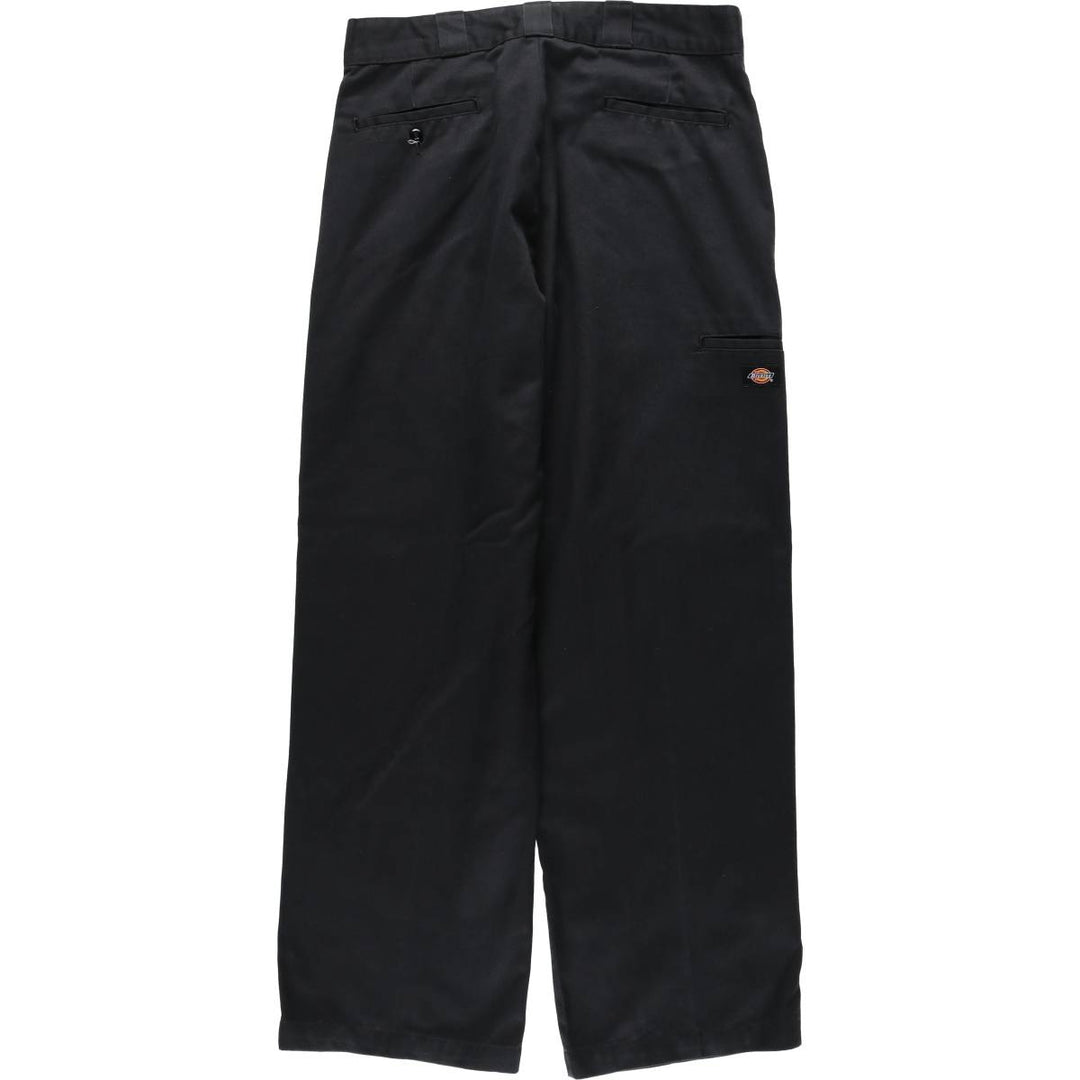 Dickies Loose Fit Work Pants, Men's, Size W37 polyester black type Vintage Second Hand