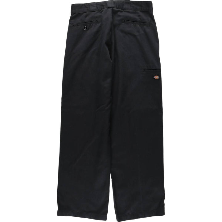 Dickies Loose Fit Work Pants, Men's, Size W37 polyester black type Vintage Second Hand