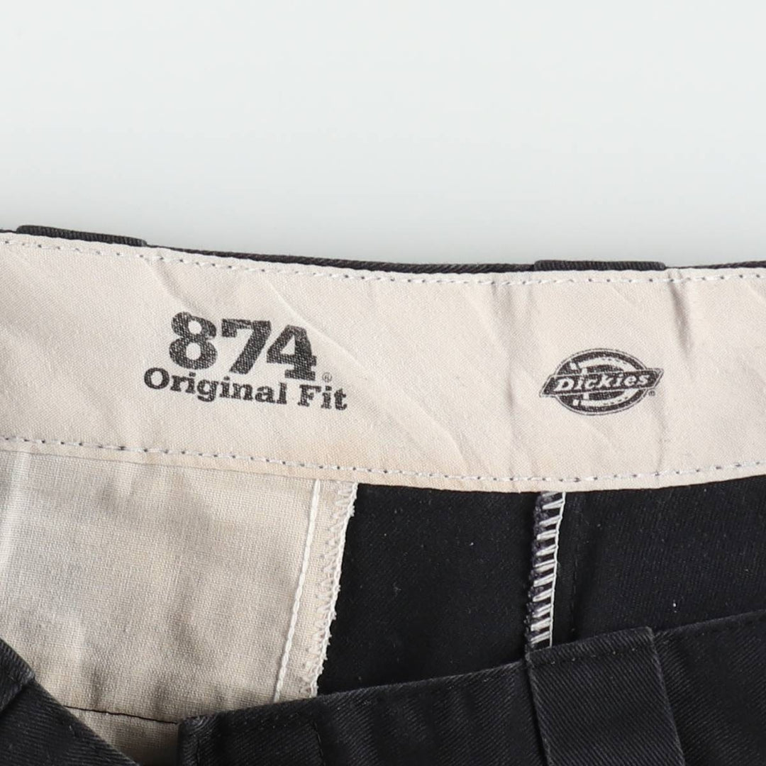 Dickies 874 Original Fit Work Pants, Men's, Size W35 unclear black type Vintage Second Hand