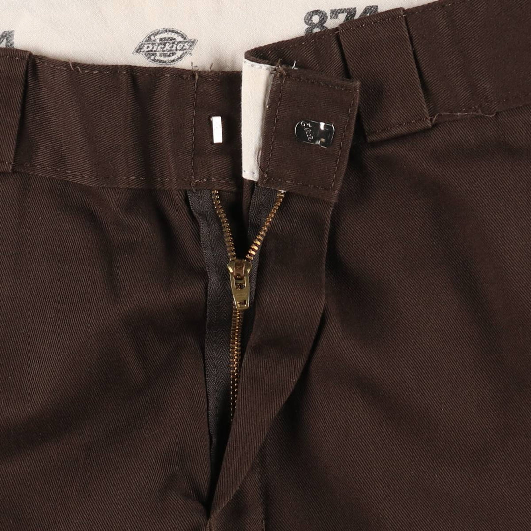 Dickies 874 Original Fit Work Pants, Men's, Size W35 unclear dark chocolate Vintage Second Hand