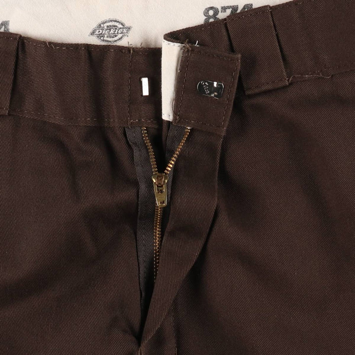 Dickies 874 Original Fit Work Pants, Men's, Size W35 unclear dark chocolate Vintage Second Hand