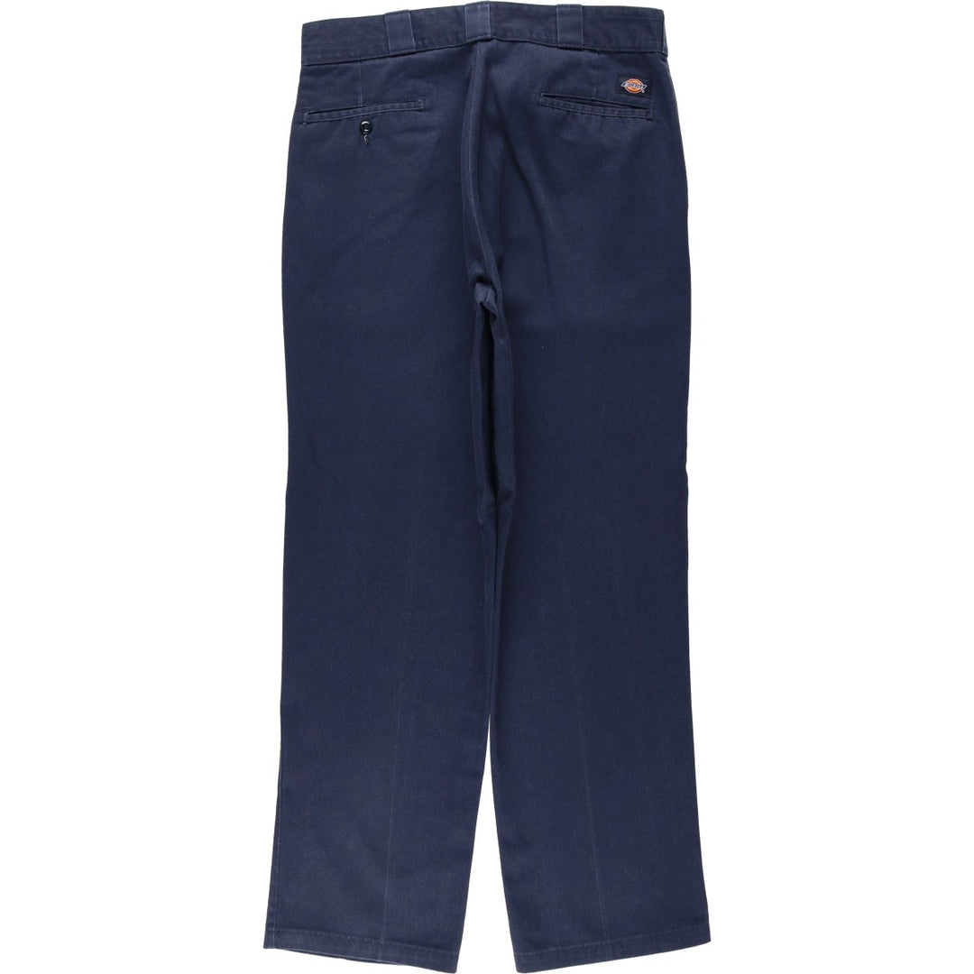 Dickies 874 Original Fit Men's W36 equivalent polyester navy blue type Vintage Second Hand
