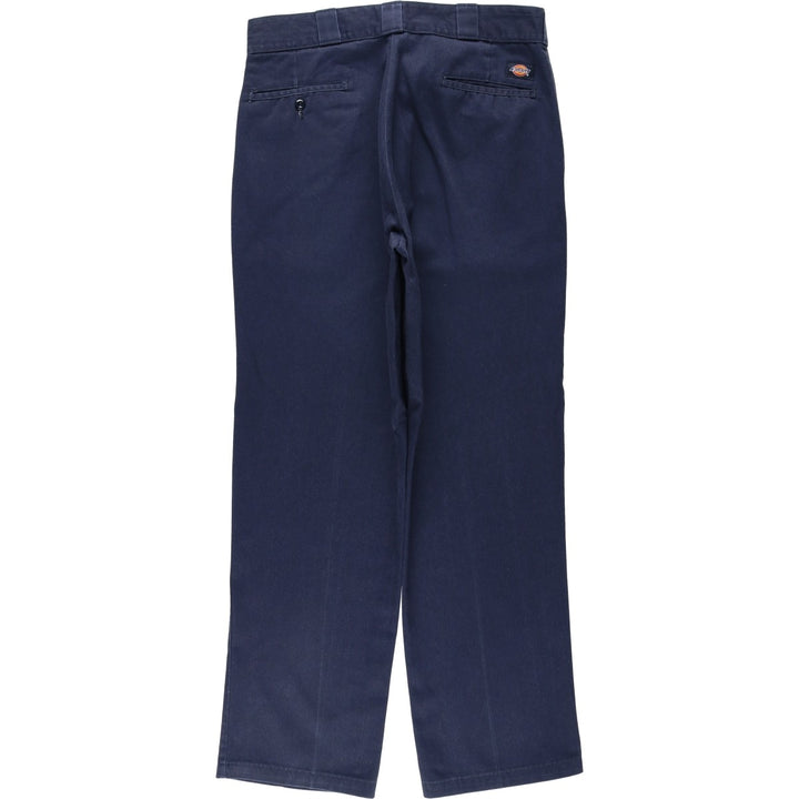 Dickies 874 Original Fit Men's W36 equivalent polyester navy blue type Vintage Second Hand