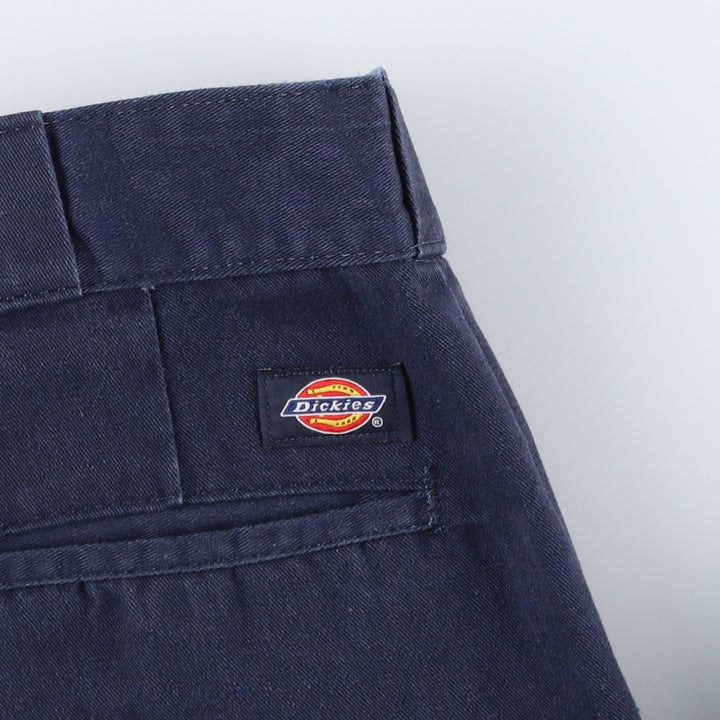 Dickies 874 Original Fit Men's W36 equivalent polyester navy blue type Vintage Second Hand