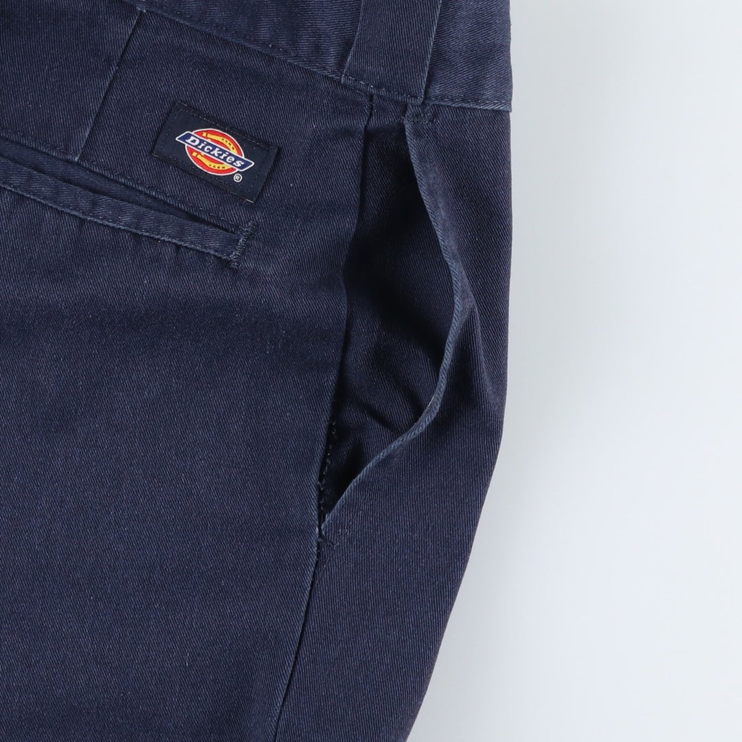 Dickies 874 Original Fit Men's W36 equivalent polyester navy blue type Vintage Second Hand