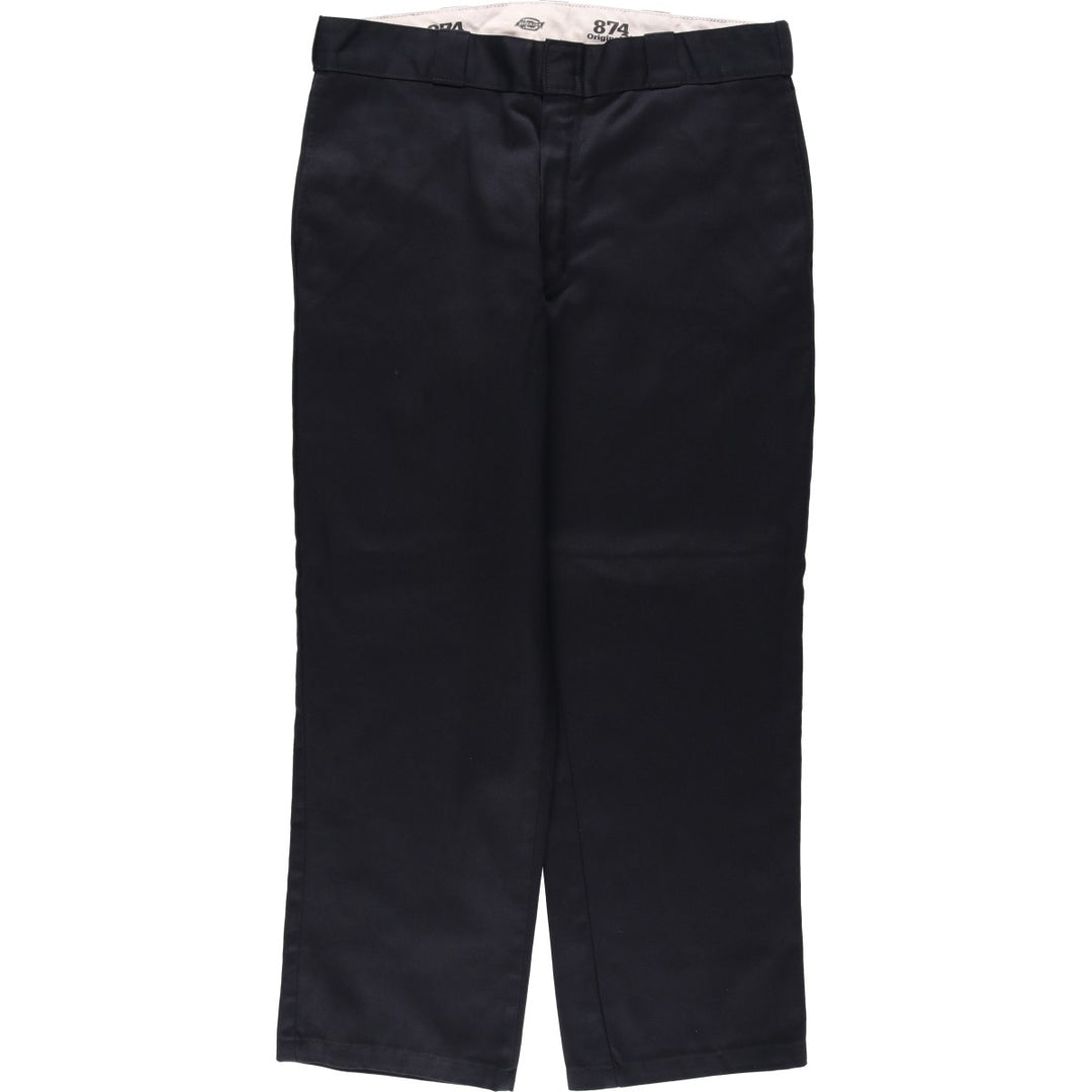 Dickies 874 Original Fit Work Pants for Men, W36 polyester black type Vintage Second Hand