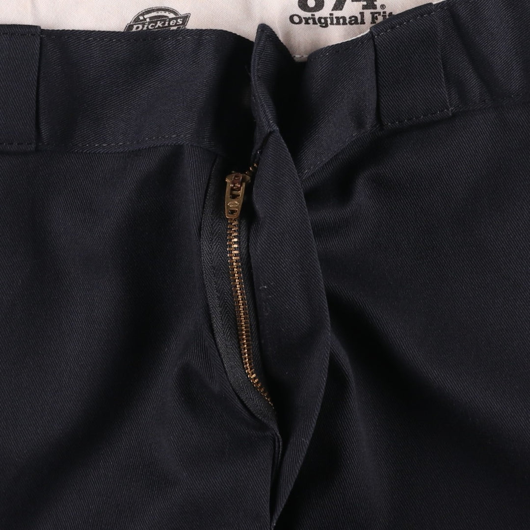 Dickies 874 Original Fit Work Pants for Men, W36 polyester black type Vintage Second Hand