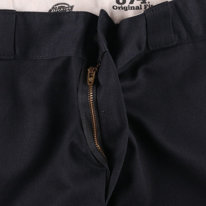 Dickies 874 Original Fit Work Pants for Men, W36 polyester black type Vintage Second Hand