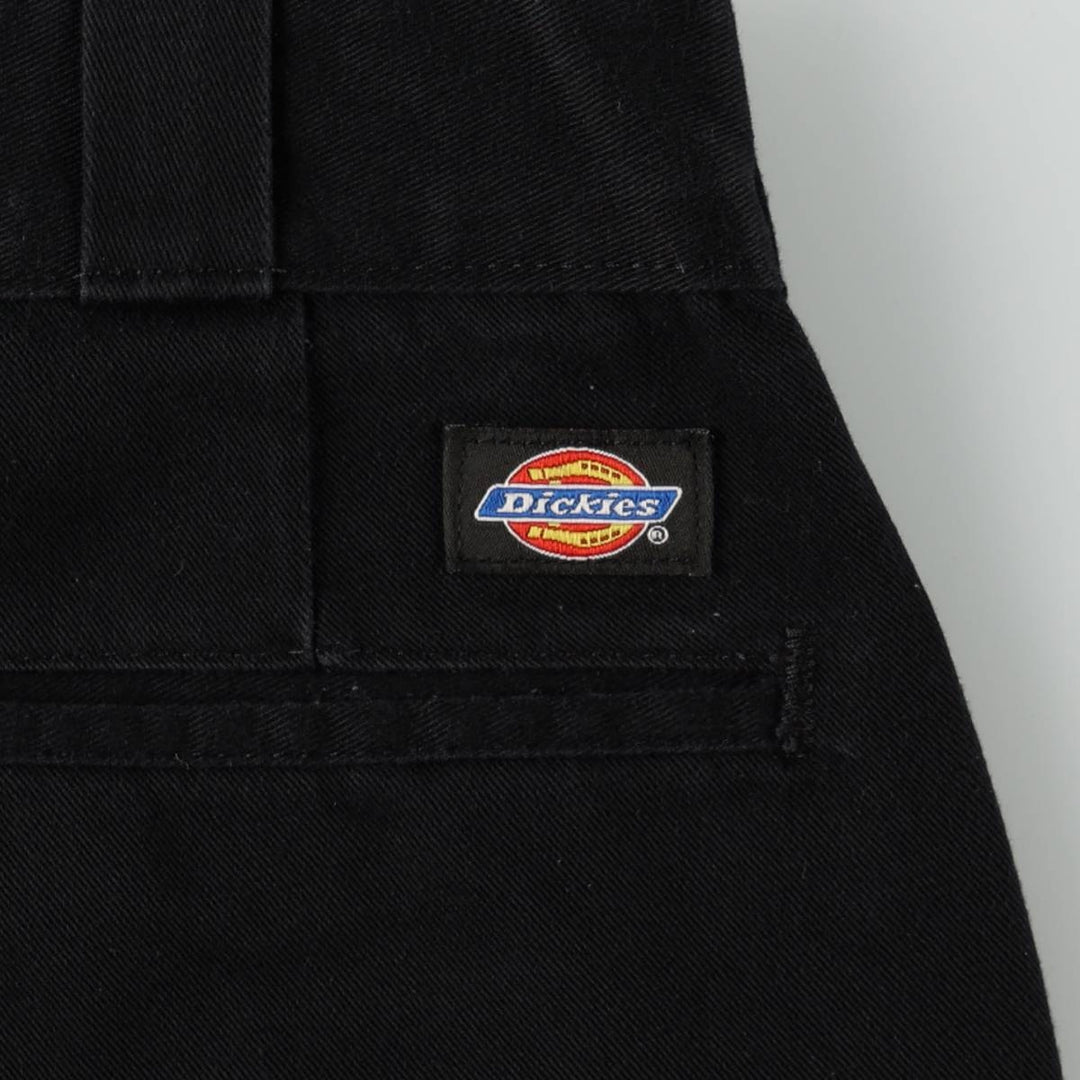 Dickies work pants, women's size XL (equivalent to W32). polyester black type Vintage Second Hand